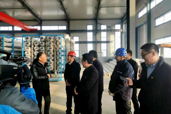 北票市委書記張秀軍走進一諾環境產業園，踐行“不忘初心、牢記使命”主題教育