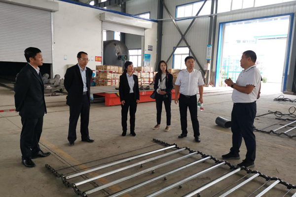 陜西航天建設集團有限公司總經理、黨委副書記謝明娟率隊赴遼寧一諾環保產業集團開展考察調研工作